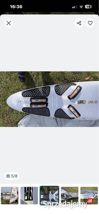Deska windsurfingowa z żaglem śląskie Rybnik