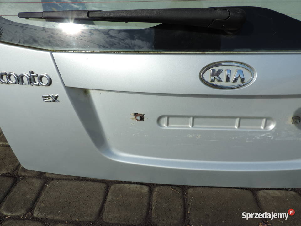 KIA PICANTO I 0407 5D HATCHBACK TYLNA KLAPA Rok produkcji 2004