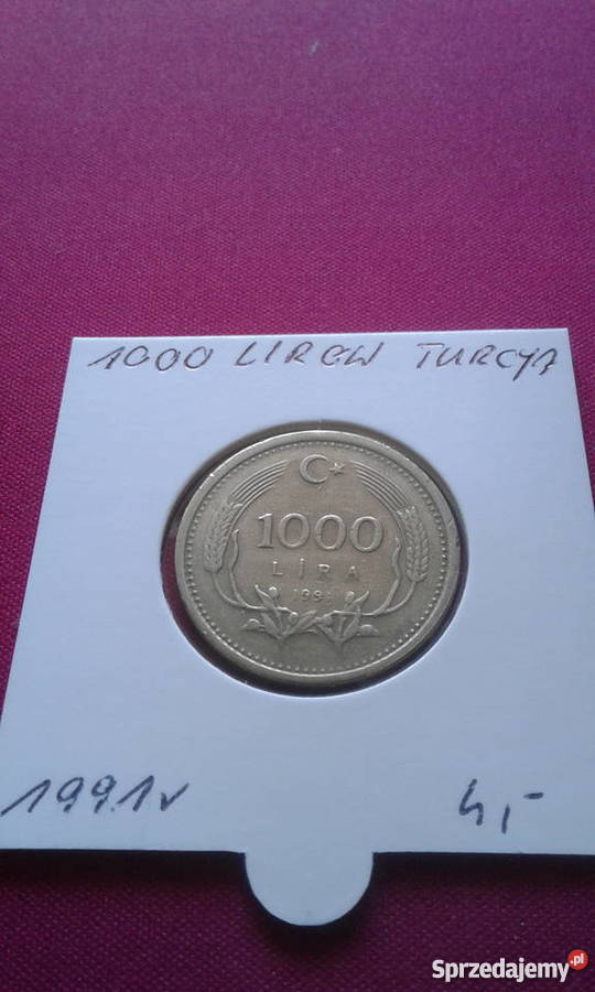 Monety Tureckie przed denominacją Lot Konin