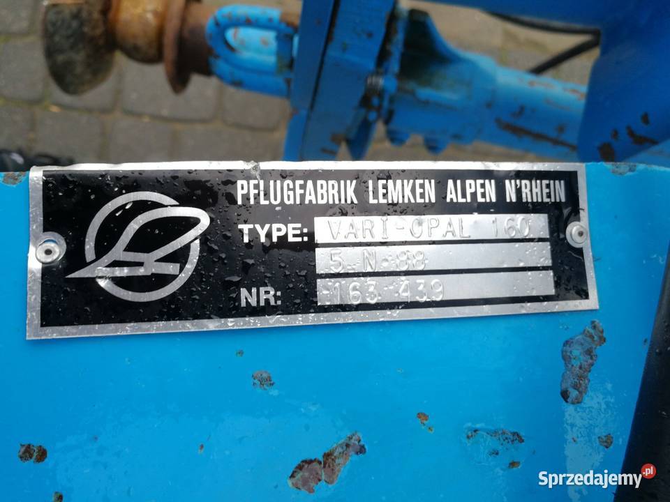Pług lemken varioopal