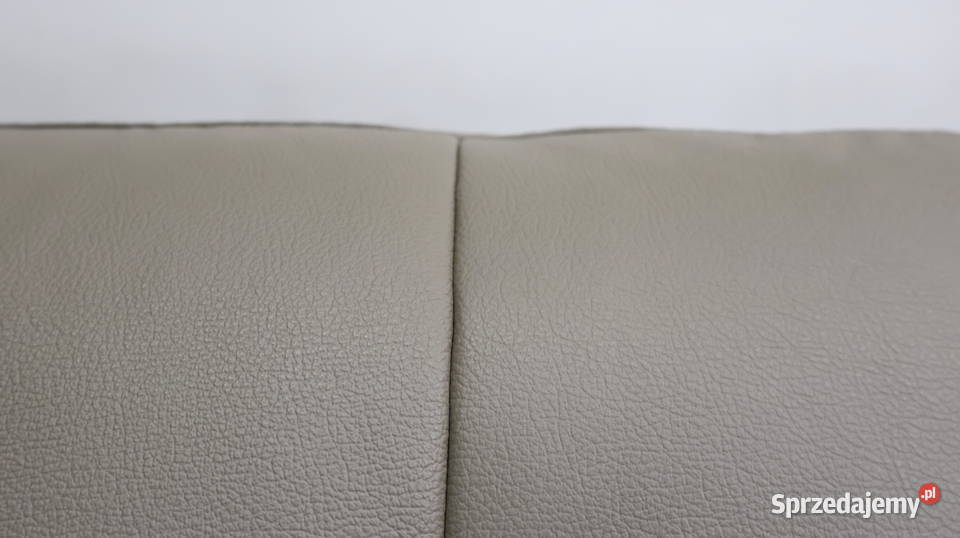 2 osobowa sofa kanapa kolor piaskowy SKÓRA wielkopolskie