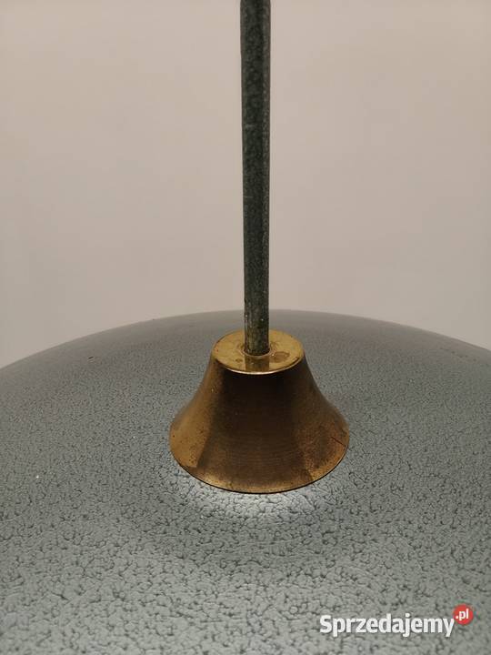 lampa wisząca Space Age Czechosłowacja lata 60te Radomsko