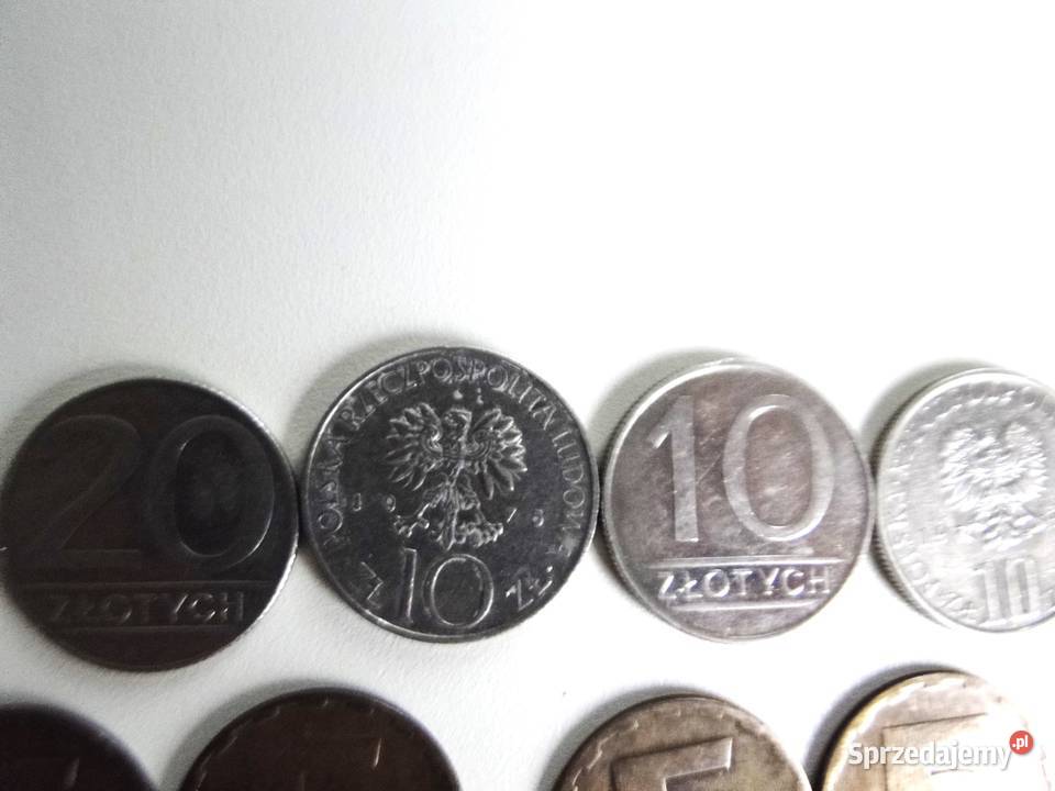 Zestaw 37 monet z PLRu w tym Żniwiarka z 1974r Numizmatyka Warszawa