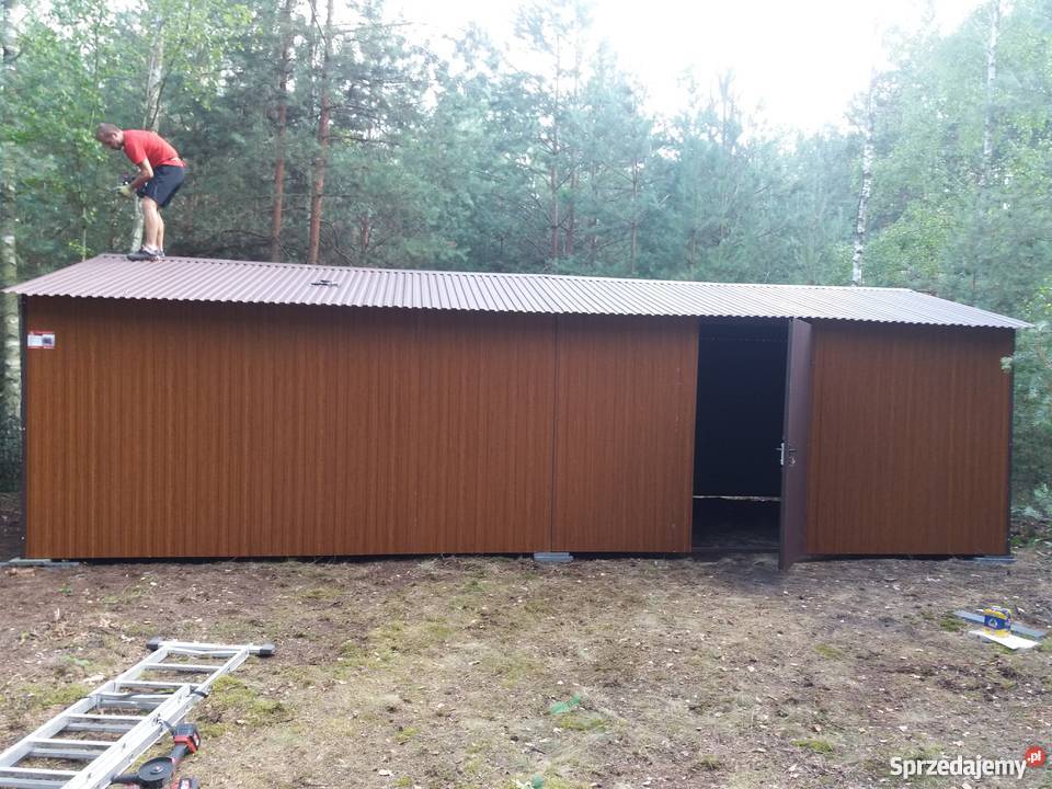 Wzmacniane garaże blaszaneschowki na budowęwiaty Ostrów Wielkopolski