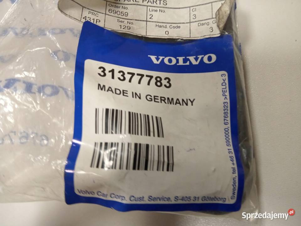 UCHWYT PODŁOGI BAGAŻNIKA VOLVO XC90 II V60 II osobowe wielkopolskie