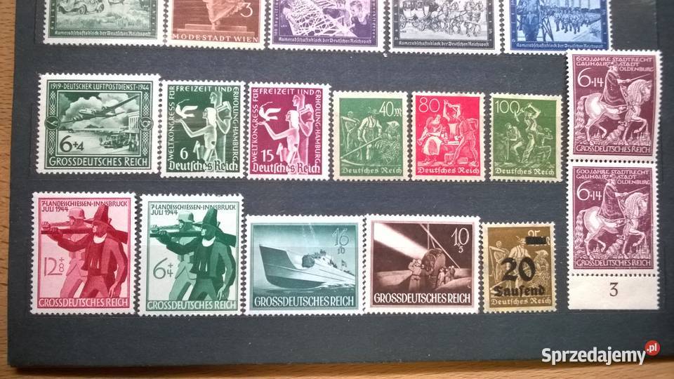 znaczki NIEMCY III RZESZA zestaw 68 czyste mazowieckie Warszawa sprzedam