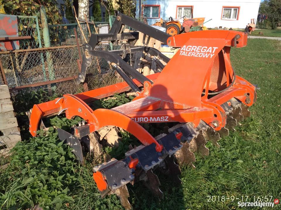 Agregat talerzowy EUROMASZ 25m używany Agregaty Glinik Dolny