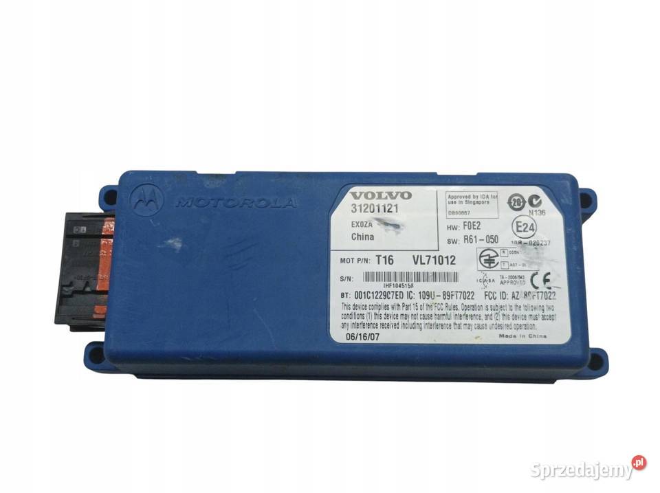 MODUŁ BLUETOOOTH 31201121 Volvo C30 I 20062013