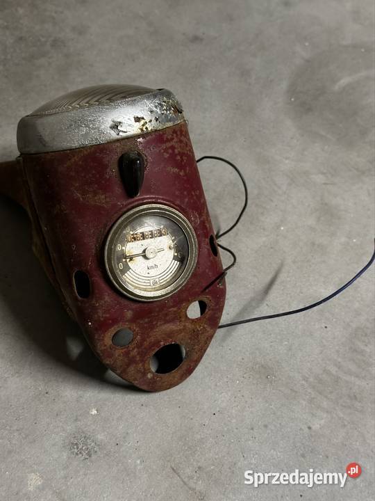 Lampa przód licznik obudowa klosz Komar Białystok