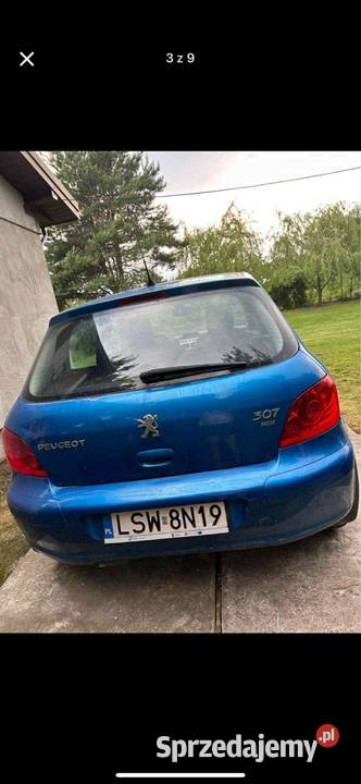 Peugeot 307 Zarejestrowany w Polsce 307 Piaski sprzedam