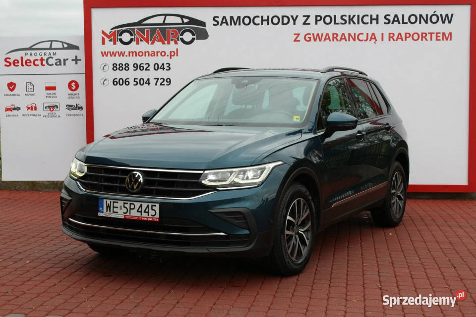 Volkswagen Tiguan 20 TDI DSG Night Shade Salon wielofunkcyjna kierownica Włocławek