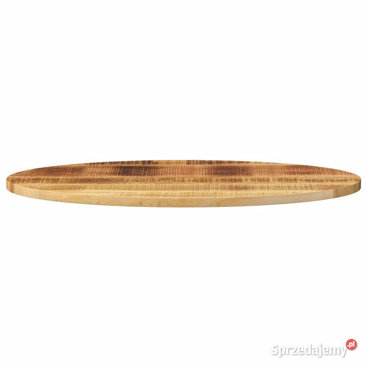 Blat stołu 80x40x38 owalny lite drewno mango Warszawa