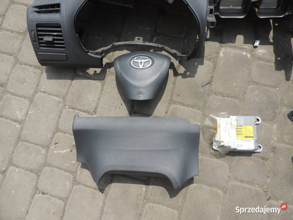 DESKA AIRBAG PODUSZKI PASY TOYOTA AURIS 1 E15