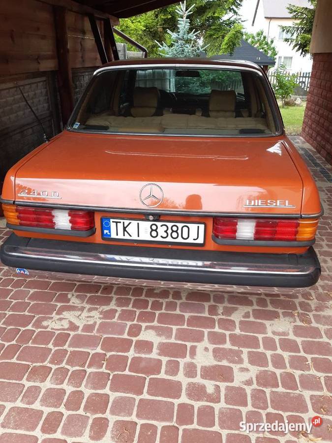 Mercedes w123 z Kalifornii Klimatyzacja Zamiana