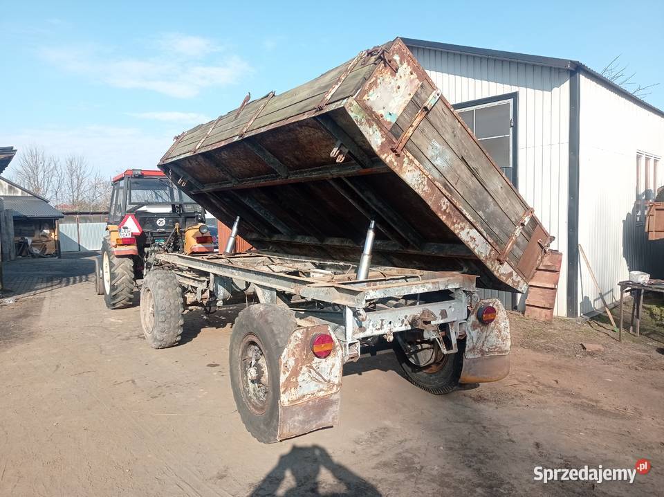 Przyczepa rolnicza bss wywrotka hl