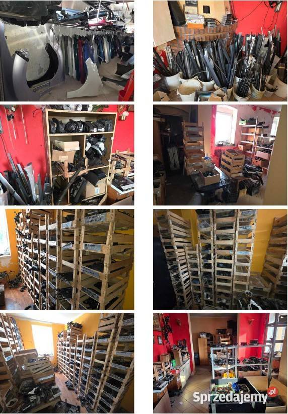 Syndyk sprzeda duże ilości części samochodowych Pozostałe Modlimowo