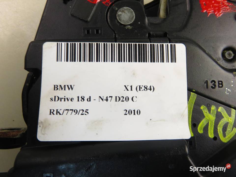 ZAMEK KLAPY BMW X1 E84 51247200511 4PIN osobowe