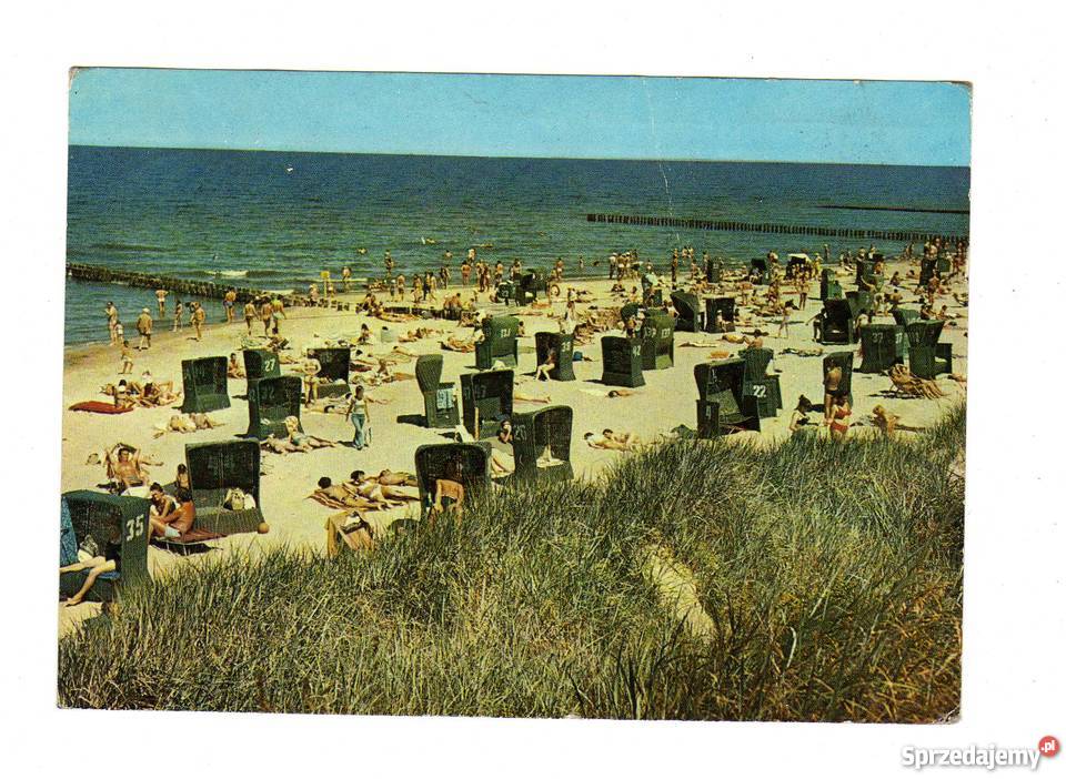 MIELNO PLAŻA POCZTÓWKA Pocztówki i karty telefoniczne Kolekcje Krynki