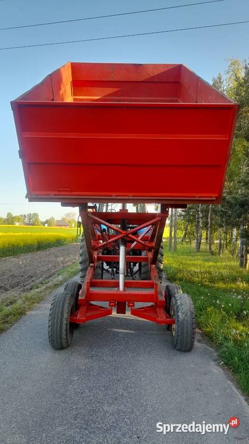 Przyczepa Gubi tandem rolnicza wysokiego Lubień Kujawski
