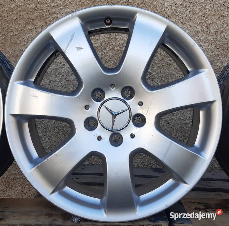 KOMPLET FELG MERCEDES W251 75 x 17 ET56 5x112 Mielęcin