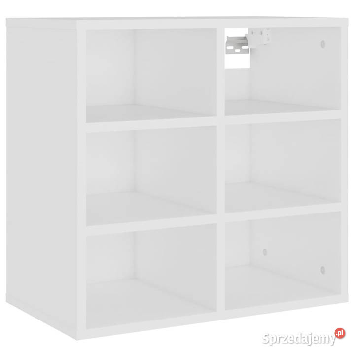 Szafki na buty 2 białe 525x30x50 WM808685