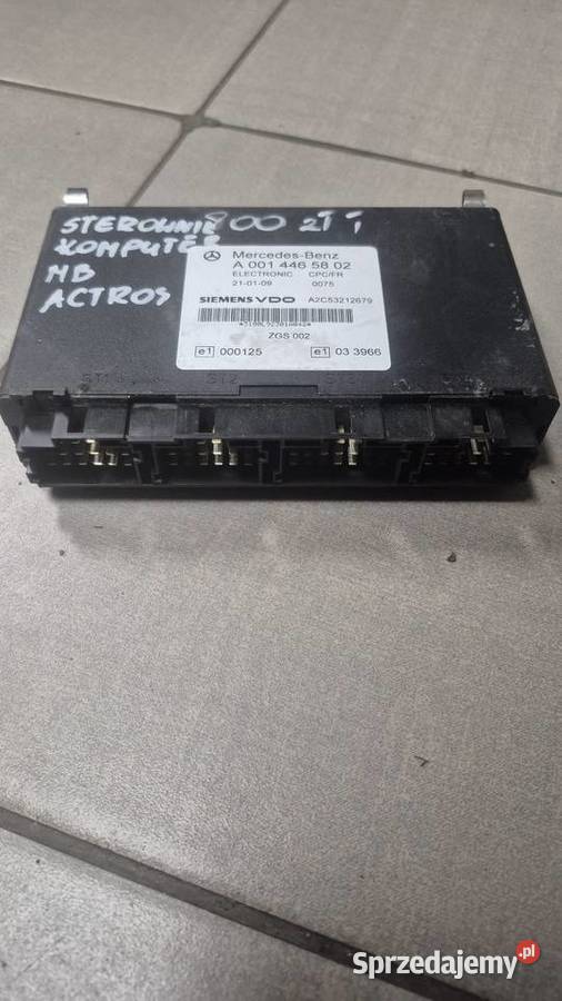 Sterownik modul CPCFR Mercedes Actros ciężarowe