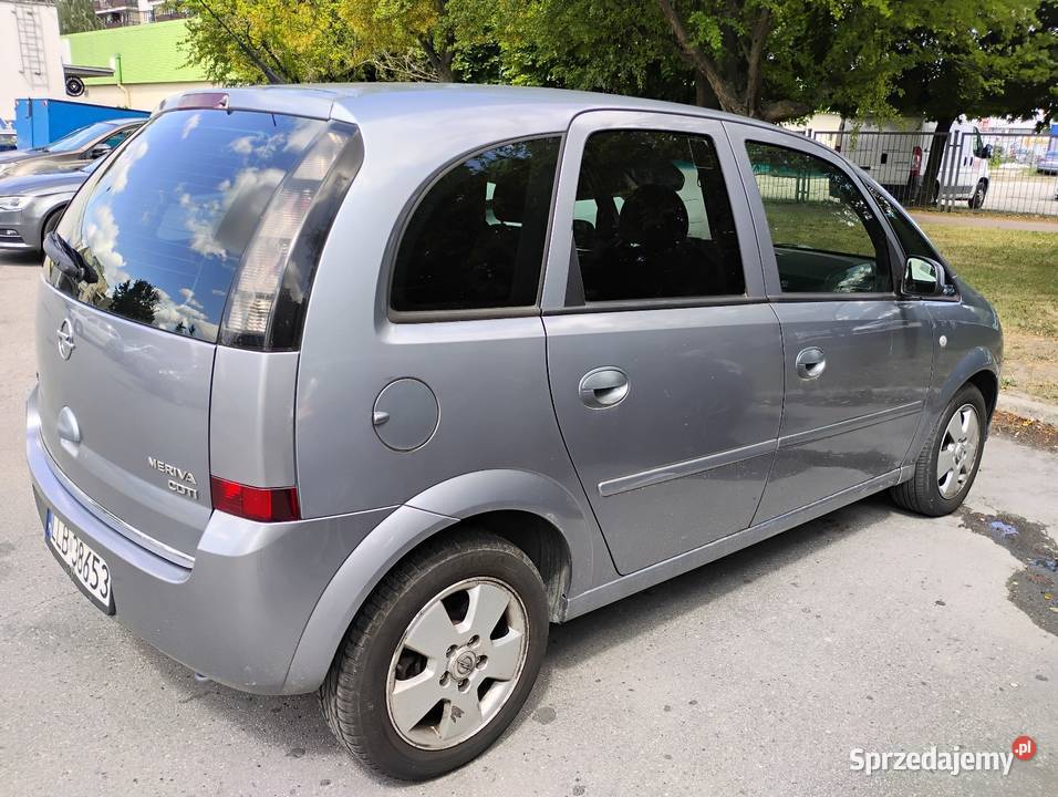 OPEL MERIVA 13 CDTI 2007 lakier metallic Lublin sprzedam