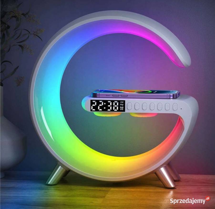 Lampka led z ładowarka indukcyjna i głośnikiem śląskie Żory
