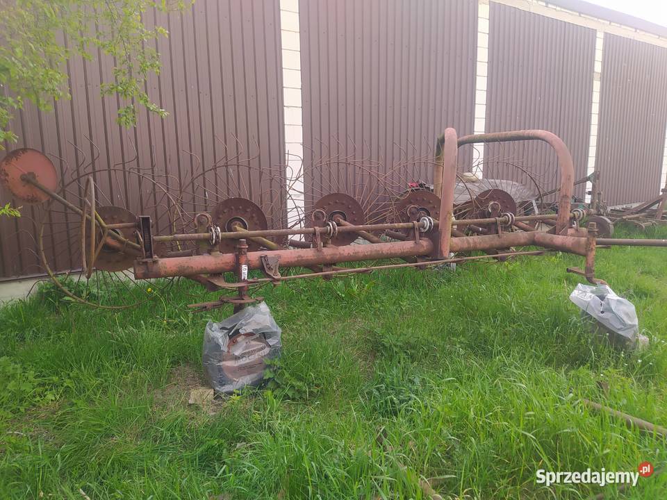 Przetrząsaczo zgrabiarka 5gwiazdowa nieuszkodzony sprzedam