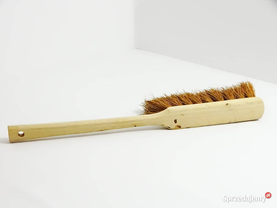Szczotka drewniana z naturalnym włosiem do lubelskie