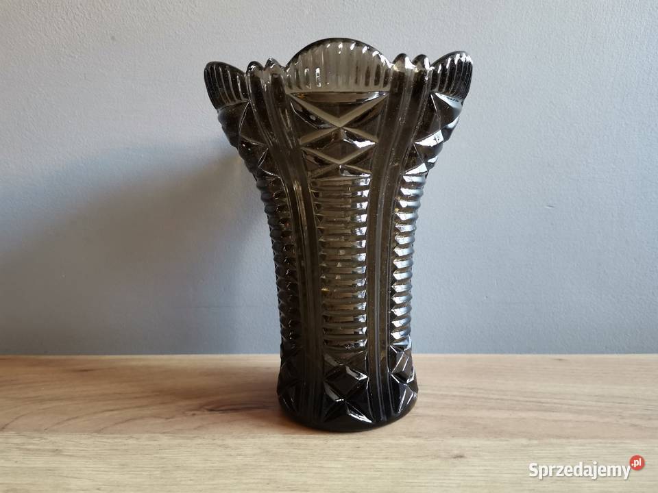 Stary ciemny wazon kat 2068 HSG Ząbkowice design śląskie Katowice sprzedam