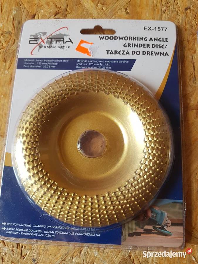 Tarcza do szlifowania drewna skośny TARNIK 125 Głogowa sprzedam