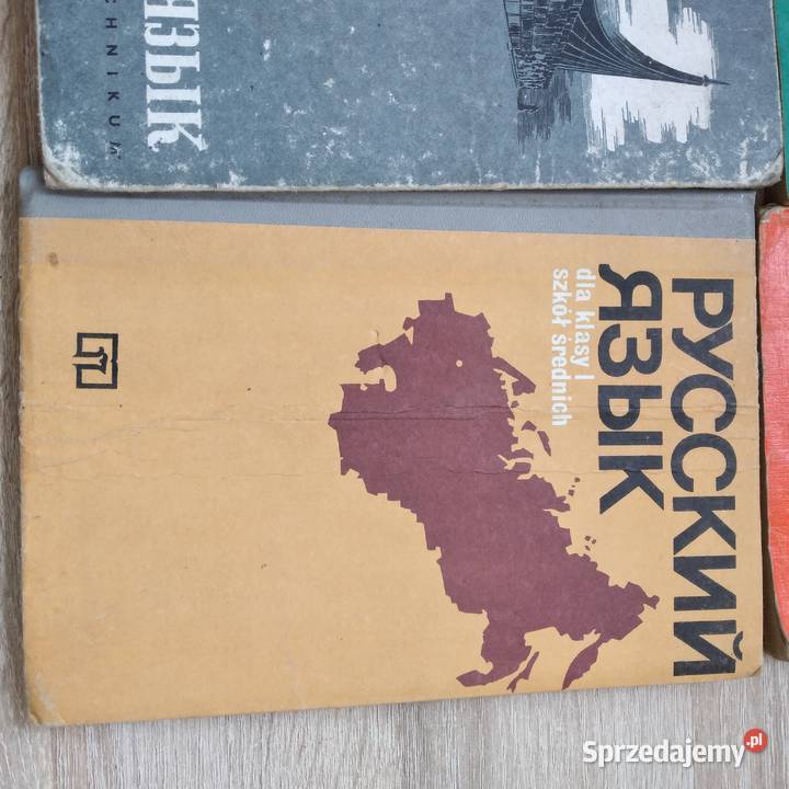 książki do jrosyjskiego Bukowno sprzedam