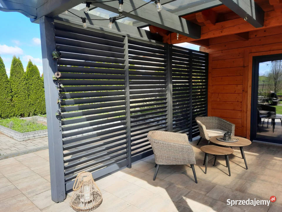 SYSTEM PROWADZĄCY ŻALUZJI TARASOWYCH SHUTTERS Legnica