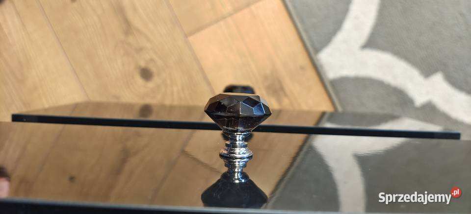 Szafka nocna nakastlik 30x30 białyczarny połysk małopolskie