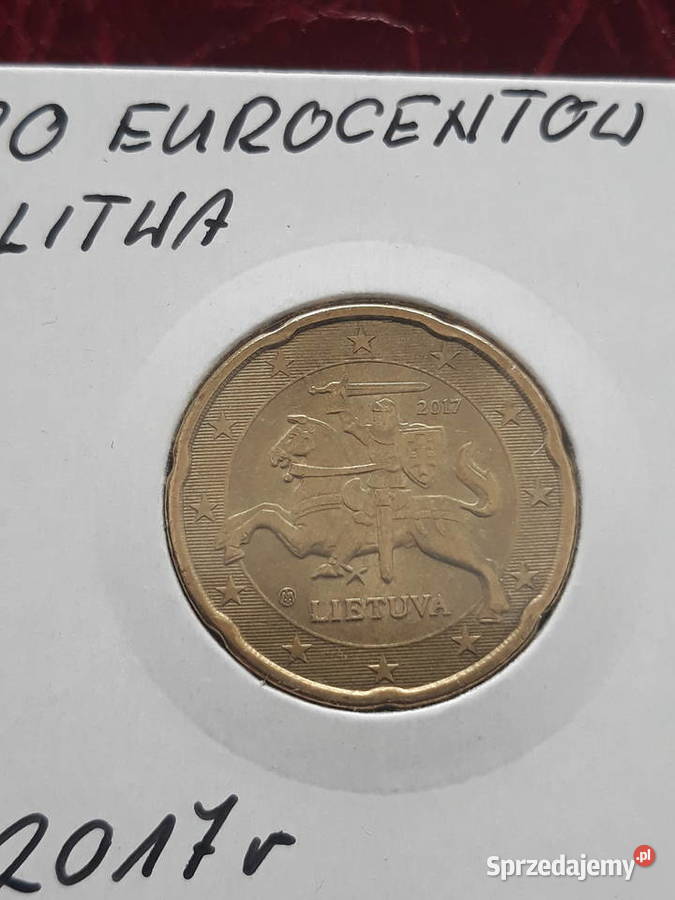 20 Eurocentów Litwa 2017 r