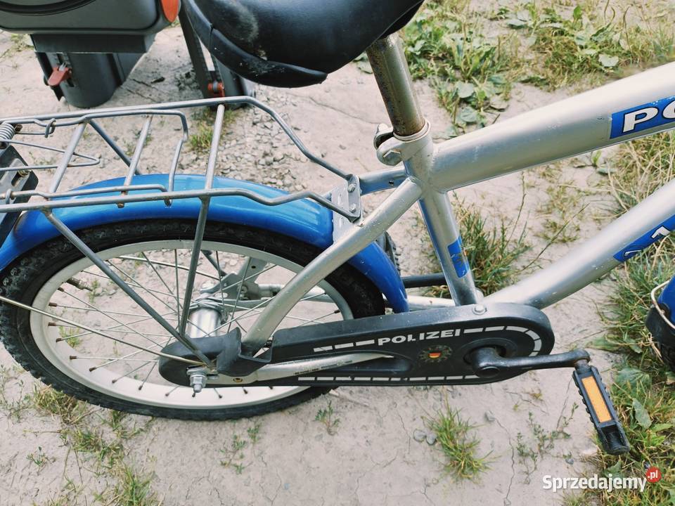 Rowerek dziecięcy na kołach 18 Polizei Rowerki Chorzów sprzedam