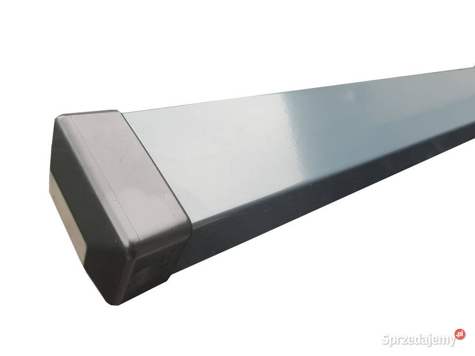 Słupki ogrodzeniowe 60x40 200 grafit ocynk Ogrodzenia i bramy Szczecin sprzedam