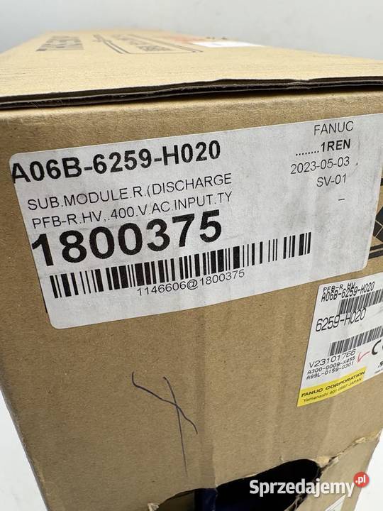 Fanuc A06B6259H020 Sub Module R Discharge PFBR Warszawa