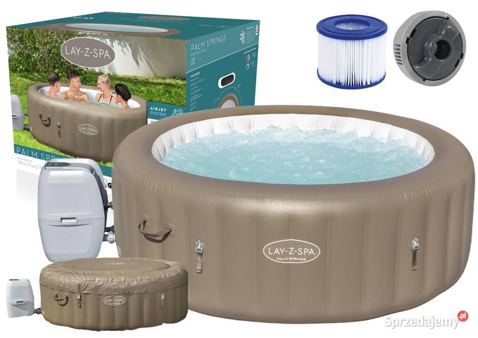2550 Dmuchane SPA Jacuzzi 6 osobowe 196 x 71 Lay Baseny i oczka wodne podlaskie sprzedam