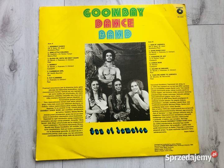GGoombay Dance Band Sun Of Jamaica Płyta płyta winylowa Łódź sprzedam