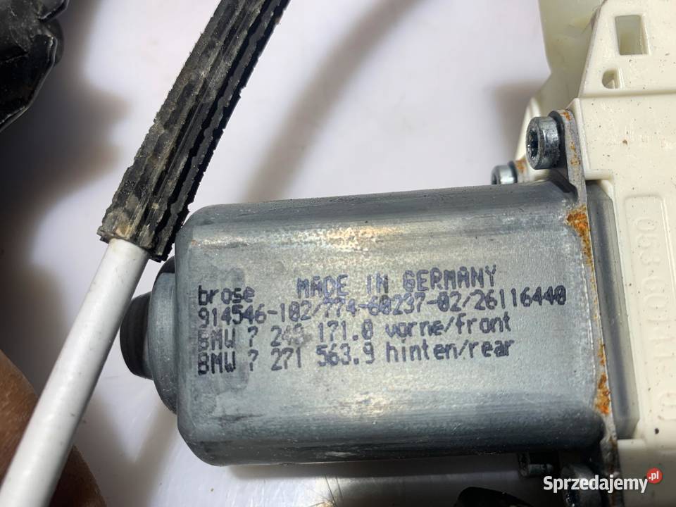 BMW F10 F11 MECHANIZM PODNOŚNIK SZYBY LEWY PRZÓD sprzedam