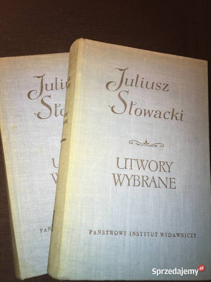 Słowacki Juliusz Utwory wybrane Tom III Antykwariat Antyki, Sztuka, Kolekcje Warszawa