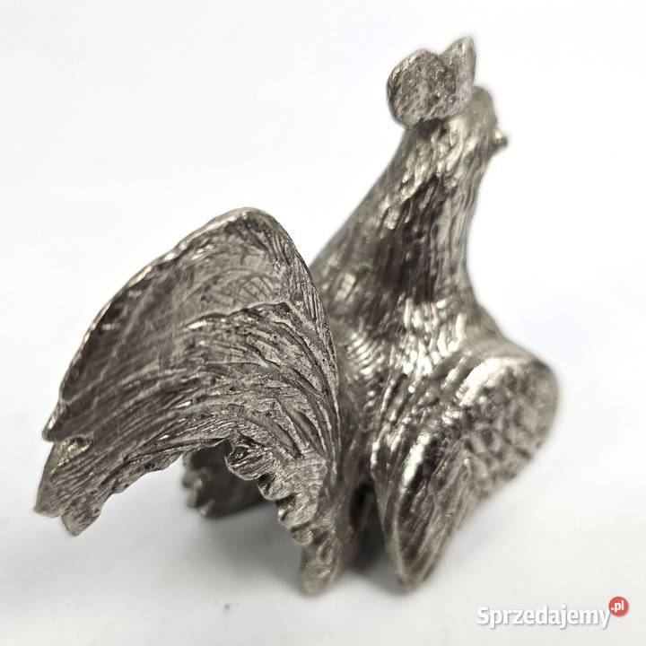 WYPRZEDAŻ Kogut metal i muszla rzemiosło Bronisze