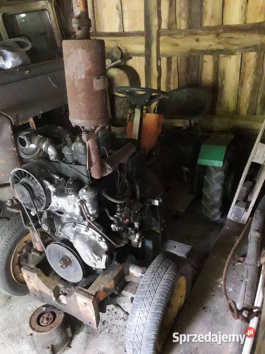 Traktorek Sam Dzik papaj Silnik Robur Łódź