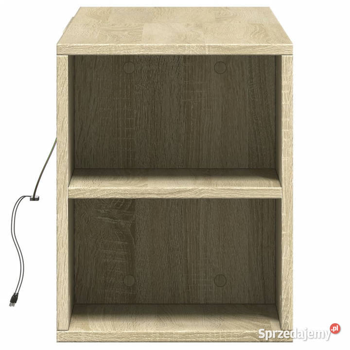 Ścienna szafka TV z LED dąb sonoma 135x31x395 Szafki Warszawa sprzedam