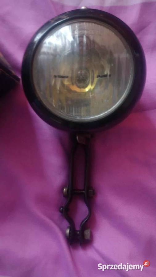 Przedwojenna lampa rowerowa BALACOnieużywanalata lubelskie Szczebrzeszyn