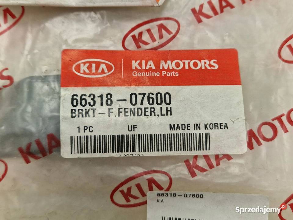 UCHWYT BŁOTNIKA LEWEGO KIA PICANTO 20032011 NOWY