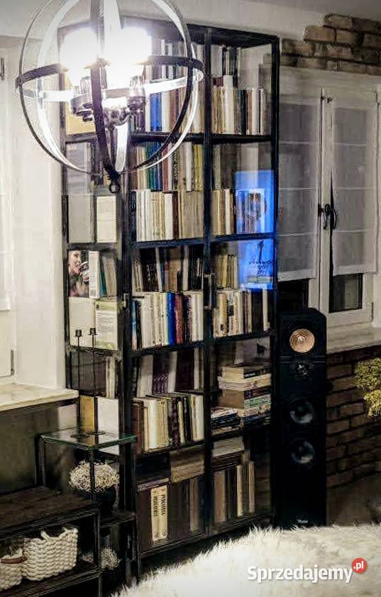 Witryna styl Loft szklane lustrami i lustra Białystok