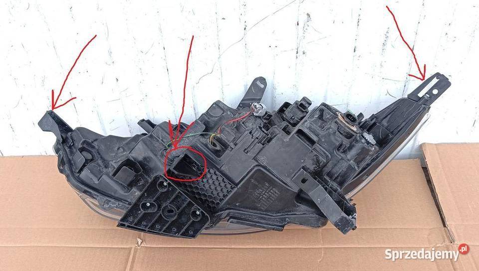 NISSAN QASHQAI J11 LED LAMPA PRAWA 1317 Lampy przednie